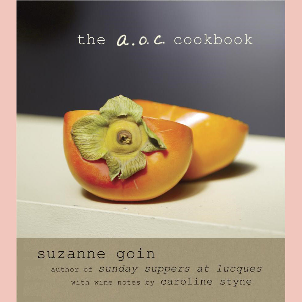 Shopworn Copy: The A.O.C. Cookbook (Suzanne Goin)
