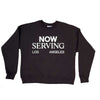 Now Serving Women's Crewneck Sweatshirt