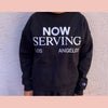 Now Serving Women's Crewneck Sweatshirt