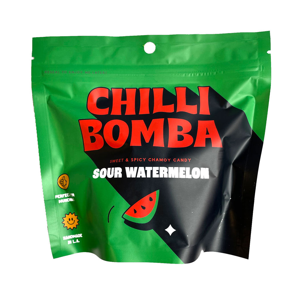 Chilli Bomba Sweet and Spicy Chamoy Candy: Sour Watermelon