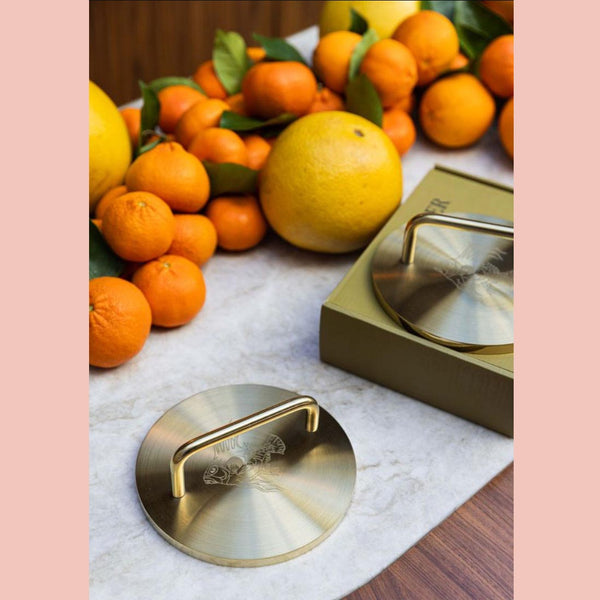 Josh Niland's Stainless Steel Silver Fish Weight/Press