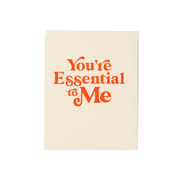 You're Essential