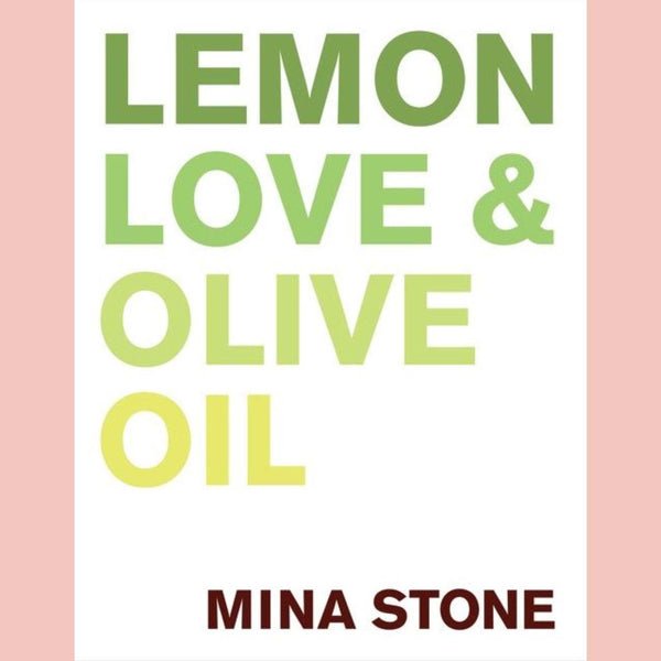 Signed Bookplate: Lemon, Love & Olive Oil (Mina Stone)