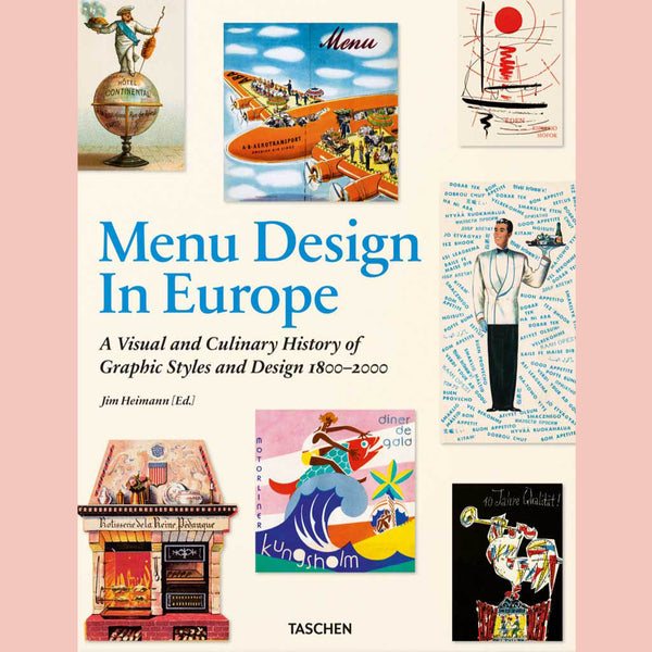 Menu Design in Europe (Steven Heller, Edited by Jim Heimann)