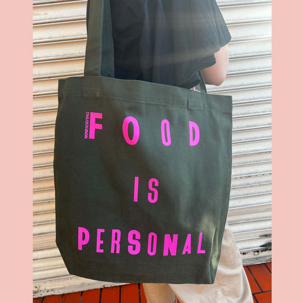 Now Serving: Food is Personal/Political Tote Bag