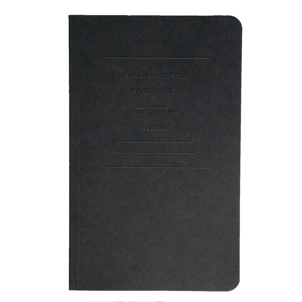 Public - Supply 5x8" Soft Cover Embossed